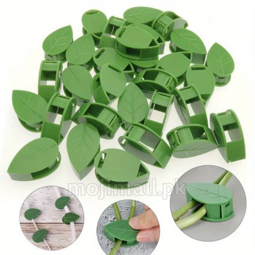 Self-Adhesive Plant Climbing Clips – Leaf Design