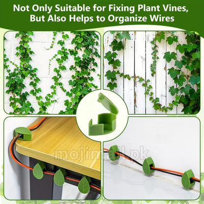 Self-Adhesive Plant Climbing Clips – Leaf Design