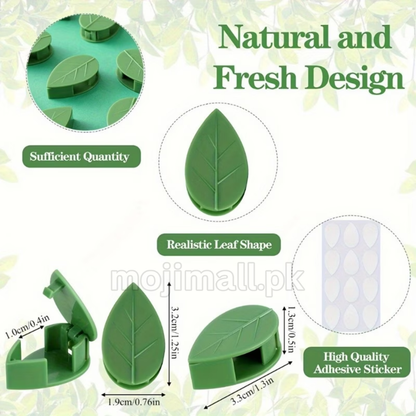 Self-Adhesive Plant Climbing Clips – Leaf Design